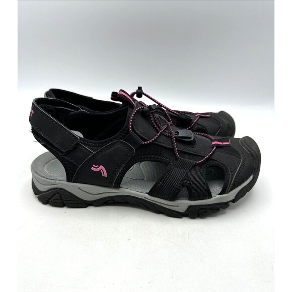 Crivit Hiking Sandals Women's 8 Black/Gray Outdoor Shoes - Picture 4 of 14